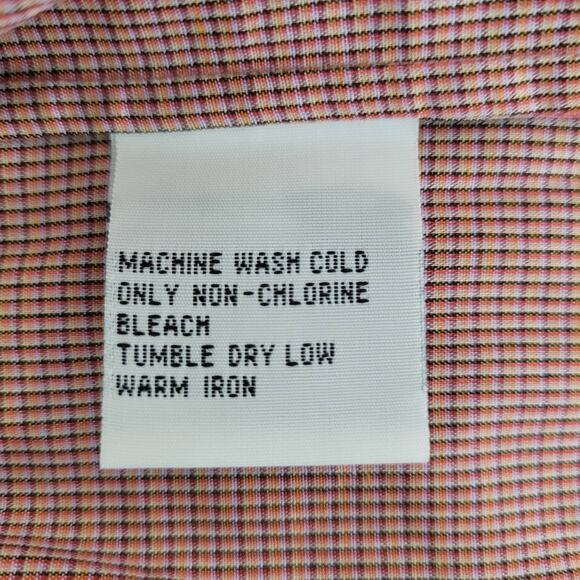 NWT Talbots Women's Red Plaid Relaxed Fit Classic Button Up Shirt Soft Size 6 - Picture 11 of 11
